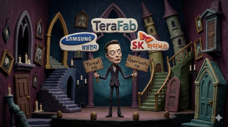 테라팹이 삼성·SK하이닉스에게 위협